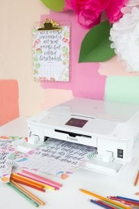 2017 Printable Coloring Calendar | Damask Love