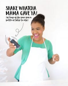DIY Shibori Tie Dye Wrapping Paper | damask love