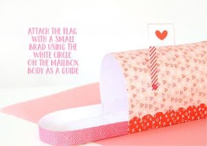 Printable Valentine's Day Mailbox | damask love
