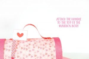 Printable Valentine's Day Mailbox | damask love