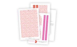Printable Valentine's Day Mailbox | damask love