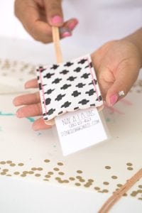 DIY Leather Luggage Tags | damask love