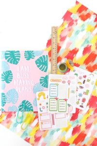 Cricut Print Then Cut Planner Stickers | damask love