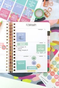 Printable Planner Stickers for Bloggers | damask love