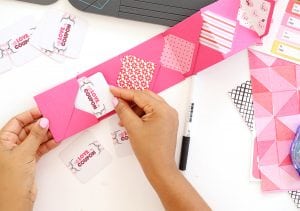 DIY Valentine Coupon Book | damask love