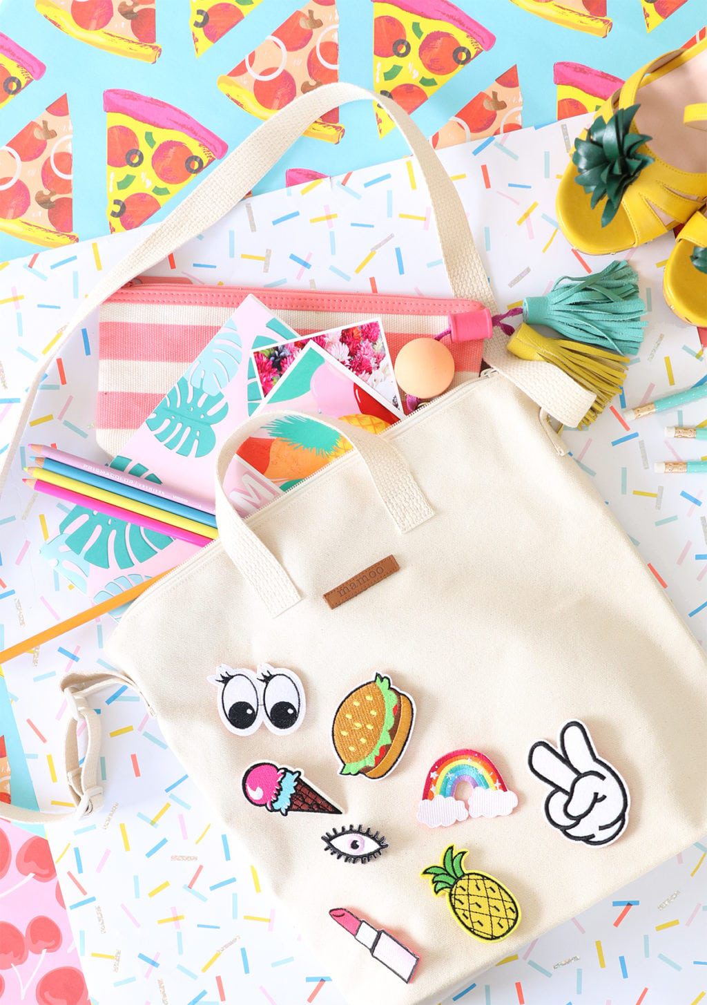 How to Turn a Patch into a Pin | damask love