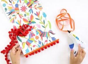 Printable Mexican Otomi Table Runner | damask love