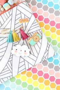 DIY Leather Tassel Flair | damask love