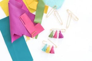 DIY Leather Tassel Flair | damask love