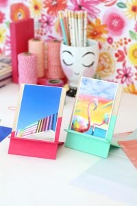 DIY Wooden Photo Easel | damask love