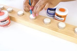 DIY Candle Centerpiece | damask love