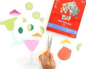 Printable Pin the Lime on the Cocktail Game | damask love