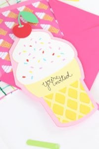 Craft Your Own Ice Cream Social Party | damask love