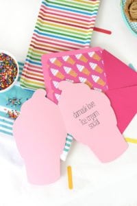 Craft Your Own Ice Cream Social Party | damask love