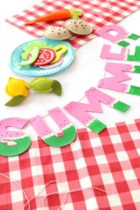 DIY Chipboard Letters for Summer | damask love