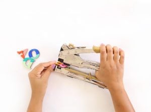DIY Wood Monogram Keychains | damask love