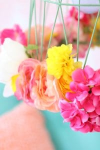 DIY Wastebasket Pendant Lamp | damask love