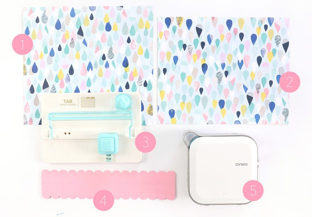 DIY Custom File Folders with DYMO MobileLabeler | damask love