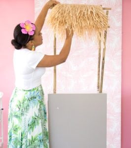 Easy DIY Tiki Hut | damask love