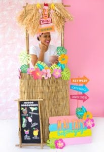 Easy DIY Tiki Hut | damask love