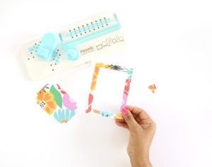 DIY Paper Easel Frames | damask love