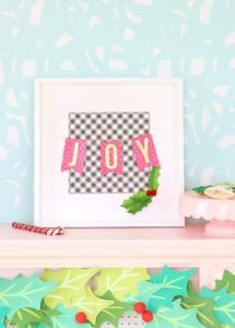 Pegboard Felt Stocking Advent Calendar with Cricut Maker | damask love