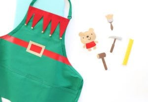 No-Sew Holiday Aprons | damask love