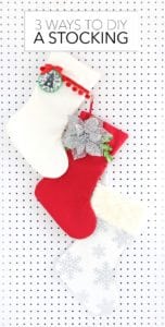 Three Ways to Decorate A Stocking | damask love