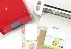 DIY Chipboard Stickers with Canon and Cricut | damask love