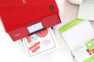 DIY Chipboard Stickers with Canon and Cricut | damask love
