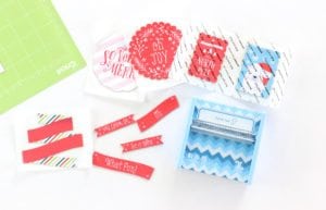 DIY Chipboard Stickers with Canon and Cricut | damask love