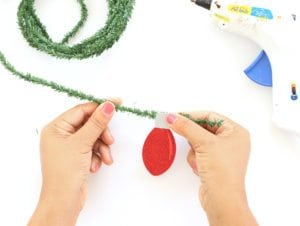DIY Christmas Lights Paper Garland | damask love