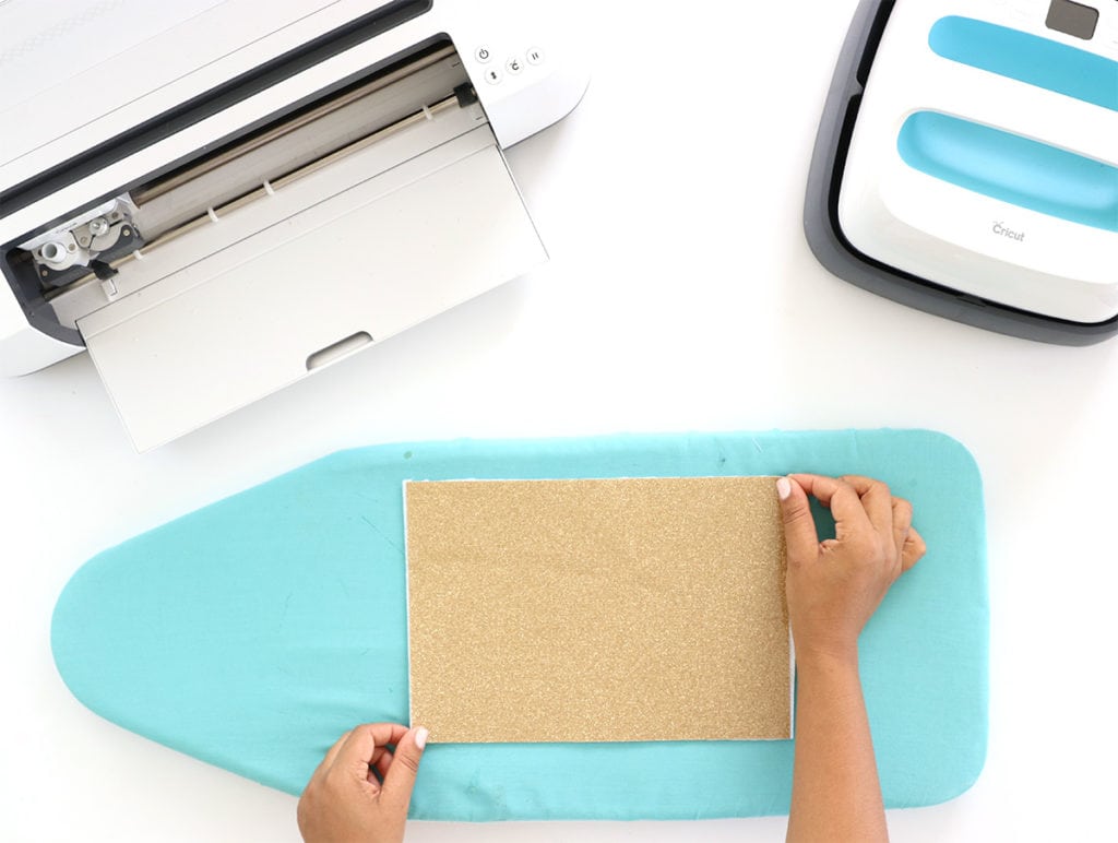 DIY Velvet and Glitter Stocking | damask love