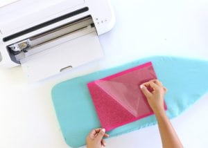 Learn how you can easily make your own glitter felt. Perfect for any felt project.