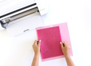 Learn how you can easily make your own glitter felt. Perfect for any felt project.