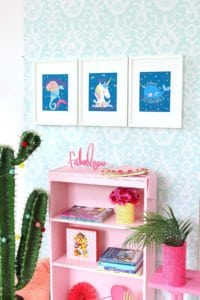 Print your own whimsical wall art using the Canon TS8020 Printer