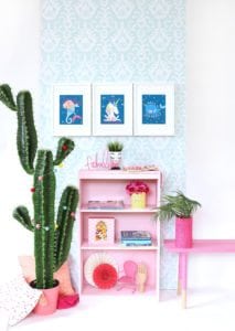 Print your own whimsical wall art using the Canon TS8020 Printer
