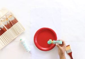 How to Paint your own Patterned Fabric | damask love