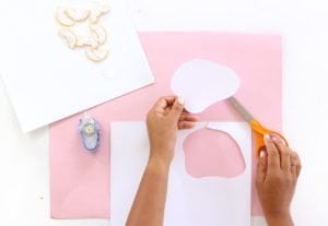 Learn how to make a Fried Egg Easter Brunch Backdrop and add some whimsy to your holiday festivities