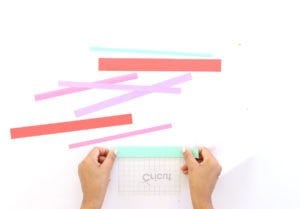How to Make a Striped Vinyl Easter Egg | damask love