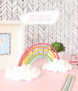 Learn how to make a wooden waldorf rainbow like the ones you see in toy boutiques. You won't believe how easy these are!