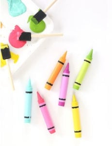 Use wooden dowels to create these adorable DIY Crayon Magnets for your office or anywhere in your home.