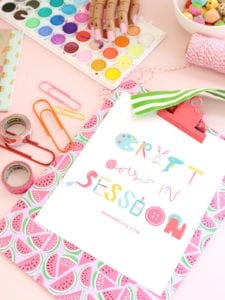 Damask Love Manifesto + How to Make a Poster Hanger | damask love