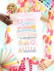 Damask Love Manifesto + How to Make a Poster Hanger | damask love
