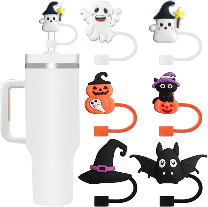 Halloween Straw Toppers