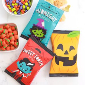 Halloween Chip Bags | Printable Template