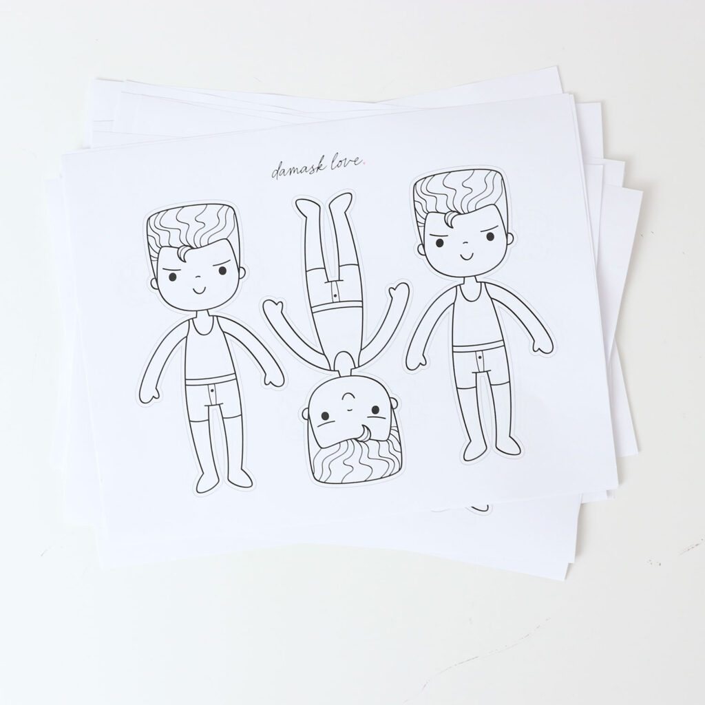 Printable Paper Doll Figures - Image 6