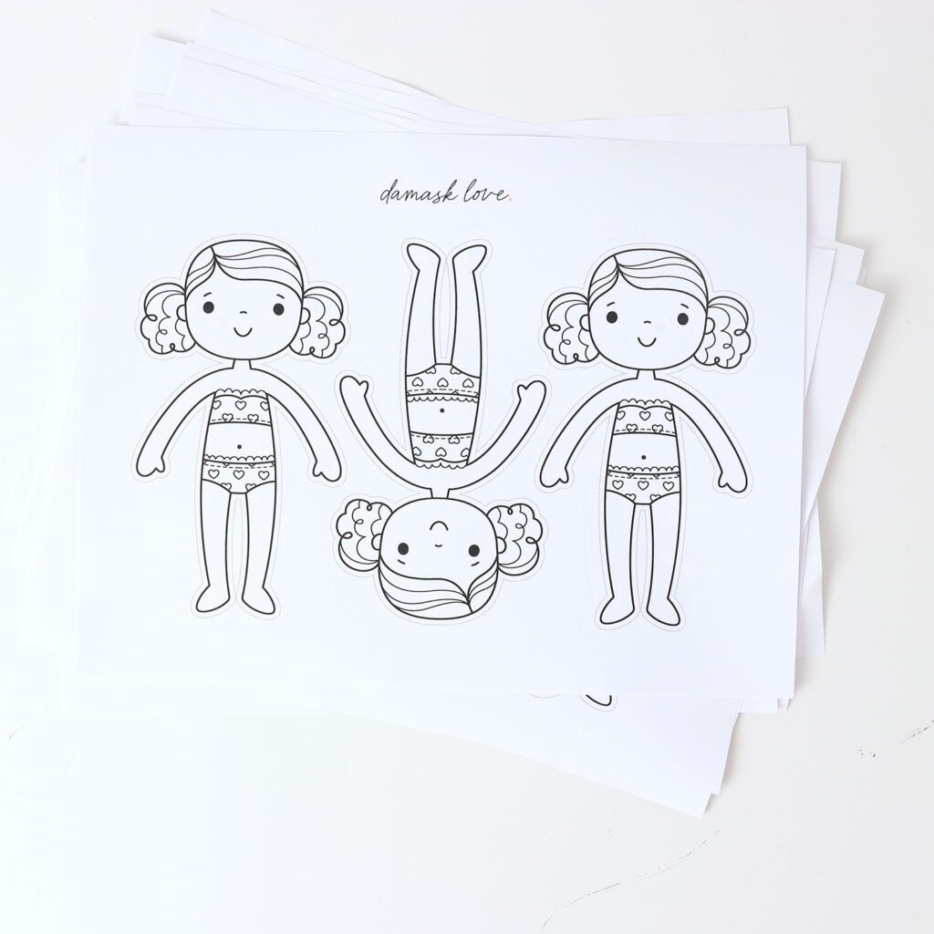 Printable Paper Doll Figures - Image 5