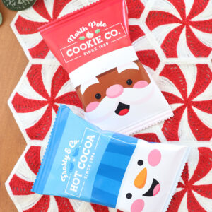 Holiday Chip Bags | Printable Template