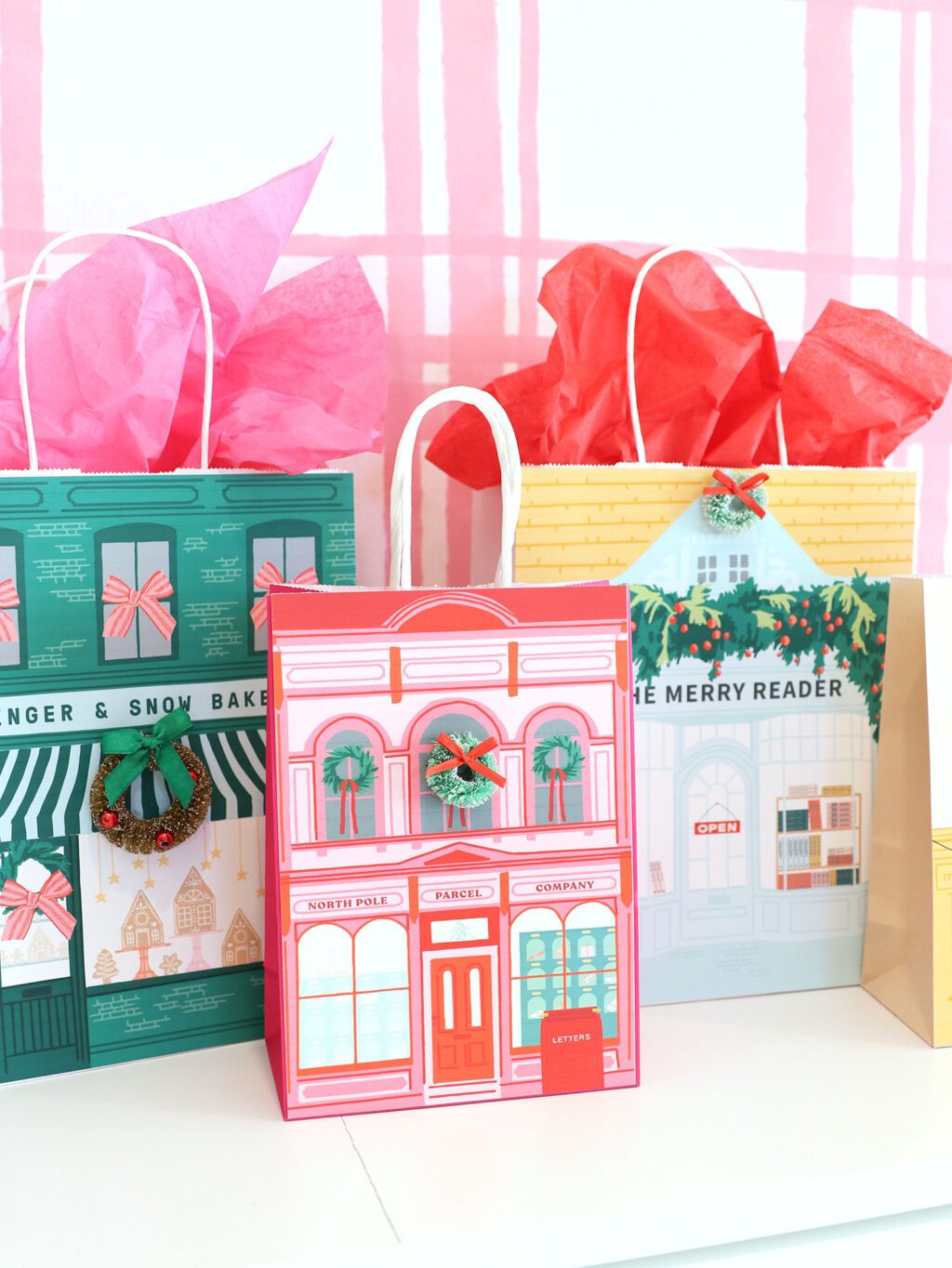 Holiday Shops Gift Bag Covers | Printable - Image 5